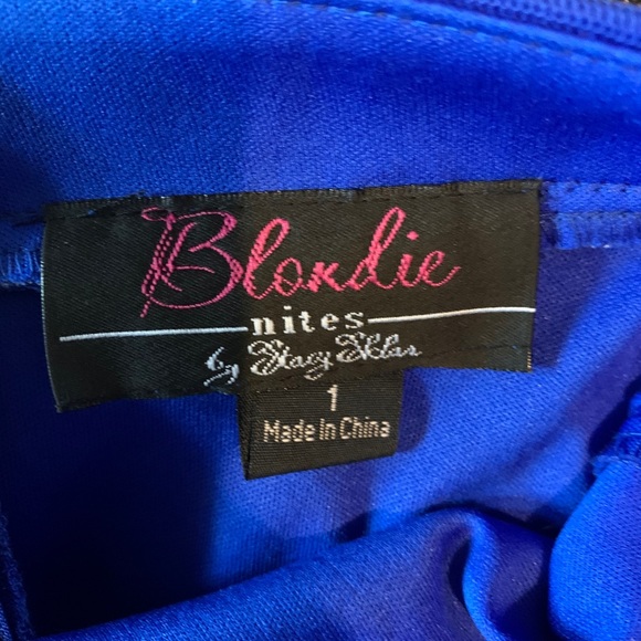 Blue two piece homecoming dress - Picture 5 of 5